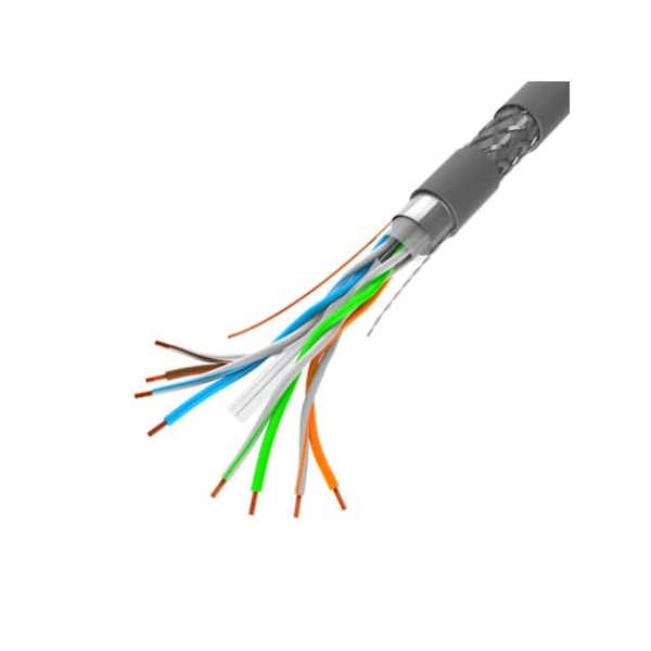 Lanberg LCS6-11CU-0305-S networking cable 305 m Cat.6 SFTP CPR+ Fluke passed Gray