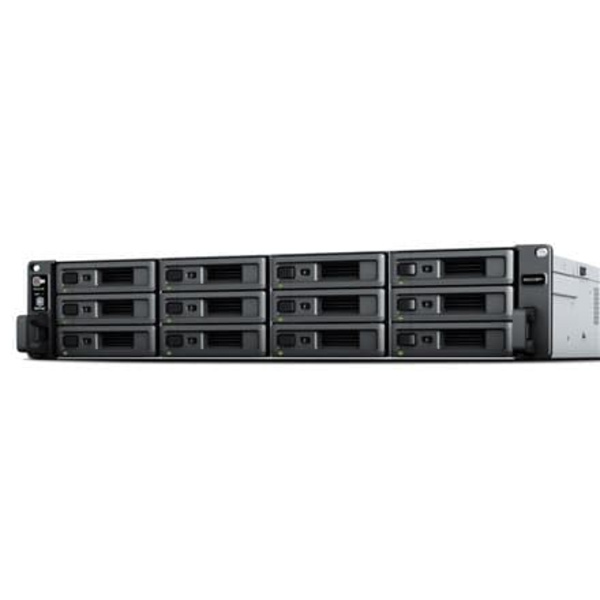 Synology | RackStation | RS2423RP+ (redundant power) 12-bay | AMD Ryzen | V1780B | Processor frequency 3.6 GHz | 8 GB | DDR4 Sort, Grå
