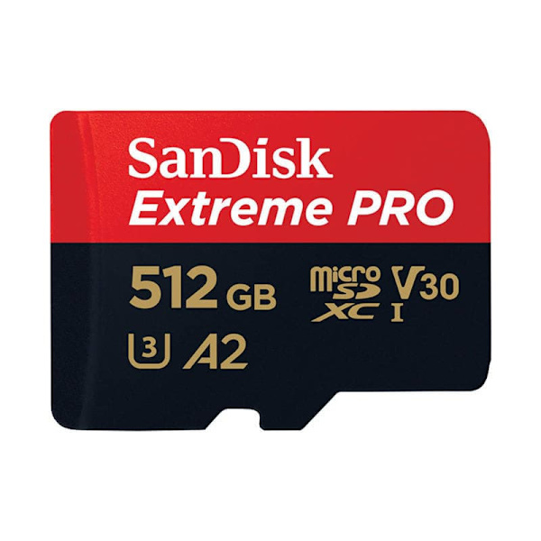 SanDisk Extreme PRO 512 GB MicroSDXC UHS-I Class 10