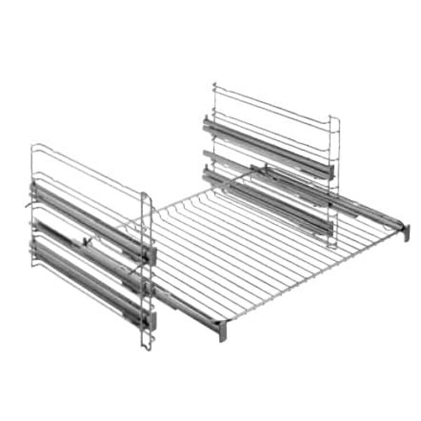 AEG TR3LFSTV oven part/accessory Stainless steel Oven rail