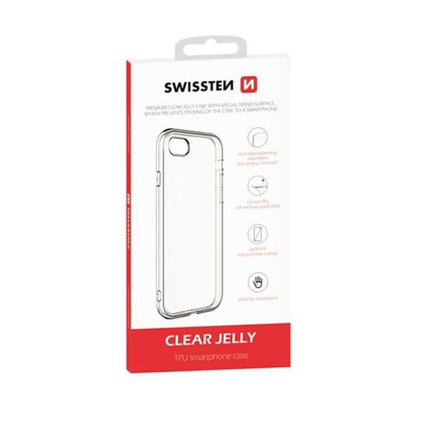Swissten Soft Joy Silicone Case for Samsung Galaxy A41 Red