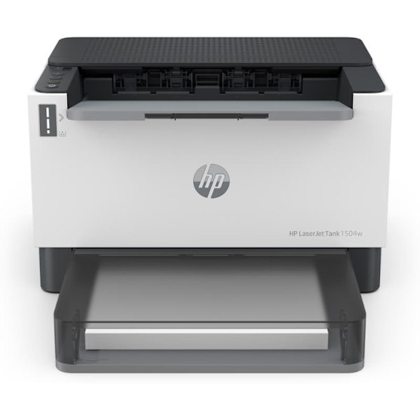 Imprimanta laser Mono HP Tank 1504W,A4, Functii: Impr.|Scan.|Cop.,Viteza de Printare Monocrom: 22ppm,Viteza de printare color: , Conectivitate:USB|WiF Sort, Hvid