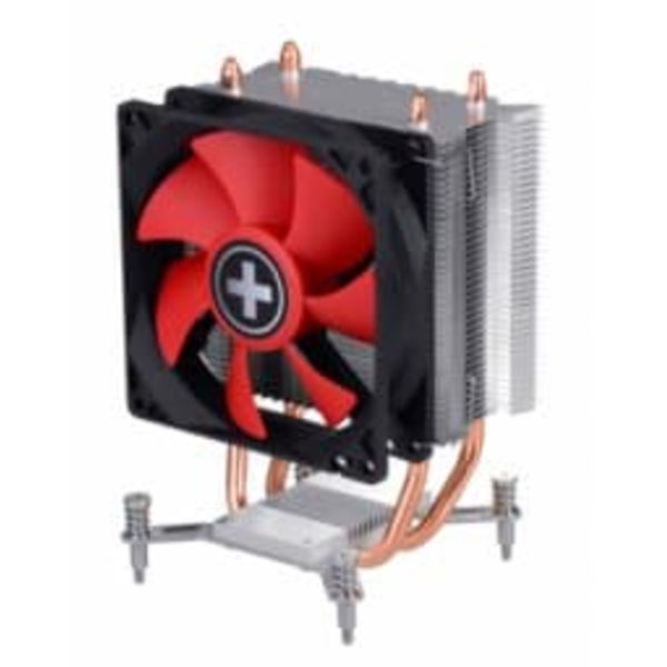 CPU COOLER S1150/S1155/S1156/XC026 XILENCE musta, Punainen, Hopea