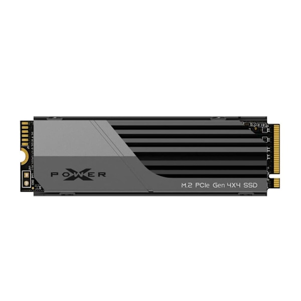 Silicon Power XS70 2TB SSD PCIe Gen 4x4 PCIe Gen4x4 & NVMe 1.4, DRAM Cache, 3DNAND, Heatsink (10.8mm), PS5 Comp. 7300/6800MB/s
