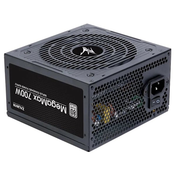 Zasilacz MegaMax 700W V2 80+ STD EU ZM700-TXII