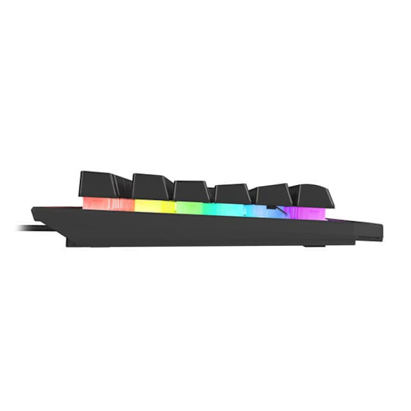 GENESIS Rhod 500 RGB keyboard Gaming USB QWERTY Spanish Black, Grey