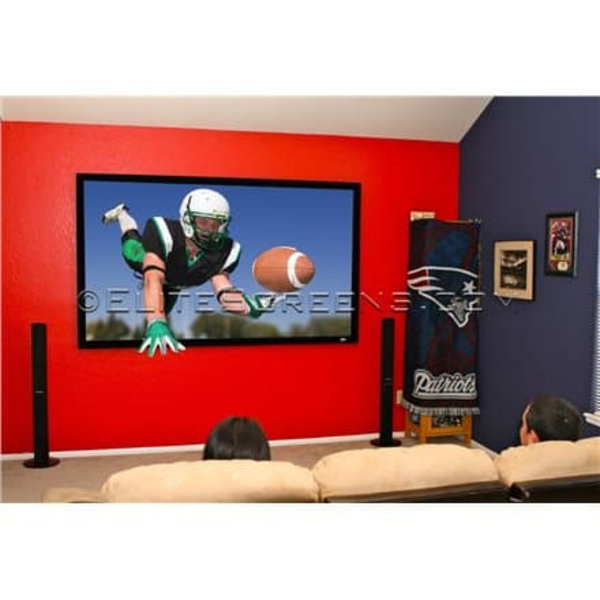 Elite Screens | SableFrame Series | ER100WH1 | Diagonal 100 " | 16:9 | Viewable screen width (W) 221 cm | Black
