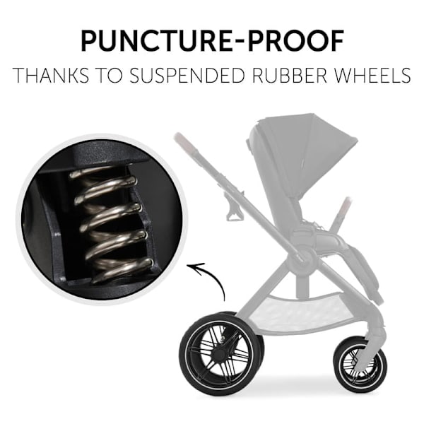 HAUCK stroller WALK N CARE, Black, 165355