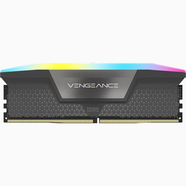 Corsair 32GB (2 x 16GB) DDR5 5200MHz Vengeance RGB AMD EXPO Cool Grey Heatspreader 1.25V
