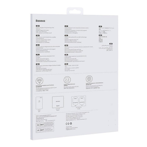 Tempered Glass Baseus 0.3mm for iPad 12.9" (2pcs)