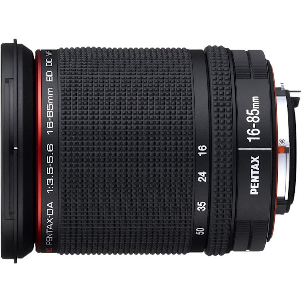 HD Pentax DA 16-85mm f/3.5-5.6 ED DC WR Sort