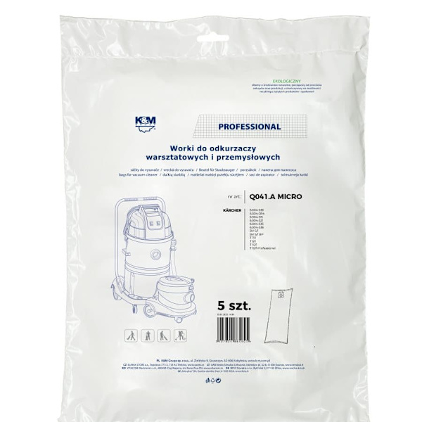 K&M Vacuum cleaner bag KARCHER (4pcs)