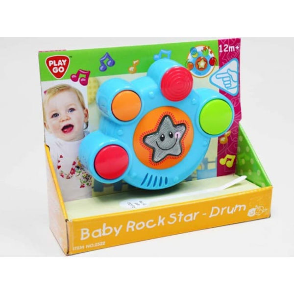 PLAYGO INFANT&TODDLER drum B/O, 2522