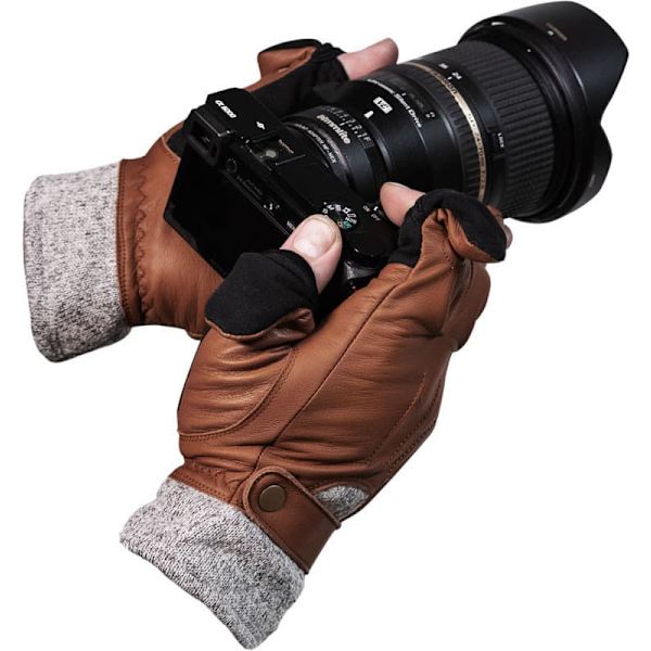 Vallerret Urbex Photography Glove L, brown