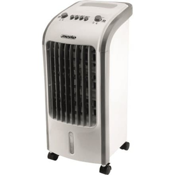 Mesko MS 7918 Air cooler 3in1, Free standing, 3 modes of operation: cooling, purification, humidification, White | Mesko | Air cooler 3in1 | MS 7918 | Grå, Vit