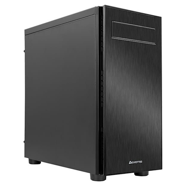 Case|CHIEFTEC|HAWK|MidiTower|Not included|ATX|MicroATX|MiniITX|Colour Black|AL-02B-OP