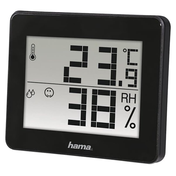 Termometr/higrometr TH-130 czarny