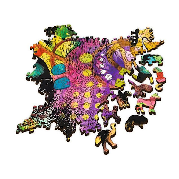 TREFL wooden puzzle Colorful cat 1000 pcs