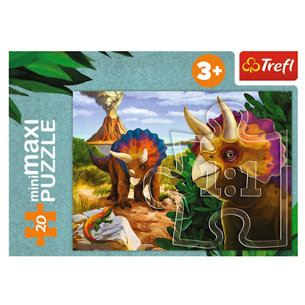 TREFL mini maxi puzzle Dinosaurs 20 pcs