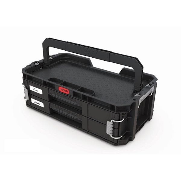 KETER ORGANIZER BOX WITH 2 DRAWERS CONNECT...........