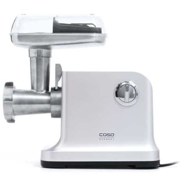 Caso | Meat Grinder | FW2000 | Silver | Number of speeds 2 | Accessory for butter cookies; Drip tray