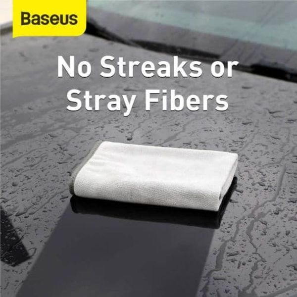 Baseus Easy life car washing towel (40 x 40 cm, 2 pcs) Gray
