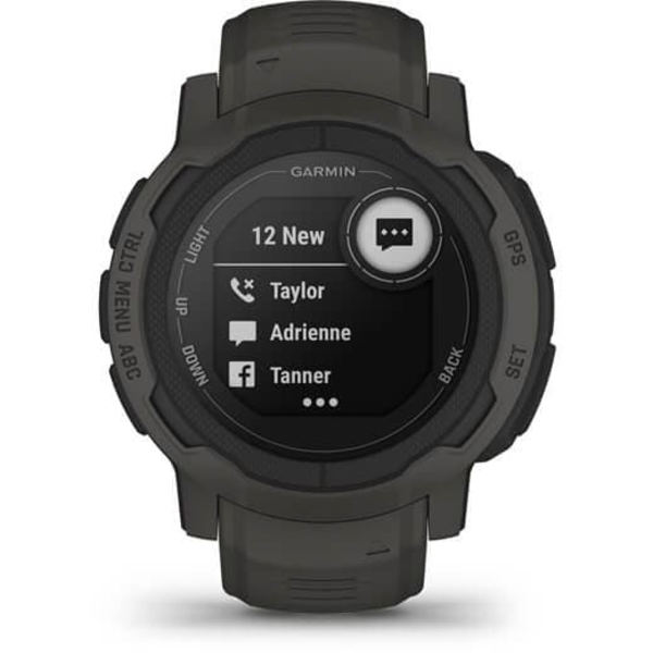 Garmin Instinct 2 2.29 cm (0.9") MIP 45 mm Digital 176 x 176 pixels Graphite GPS (satellite)