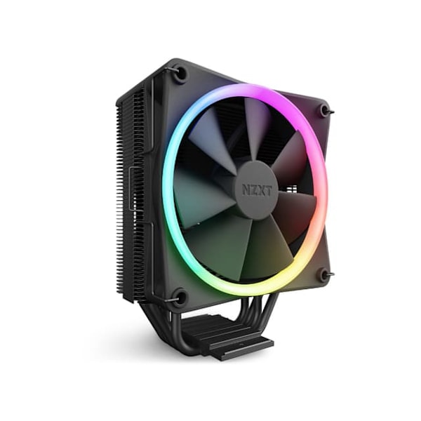 NZXT T120 RGB Processor Air cooler 12 cm Black 1 pc(s) Sort