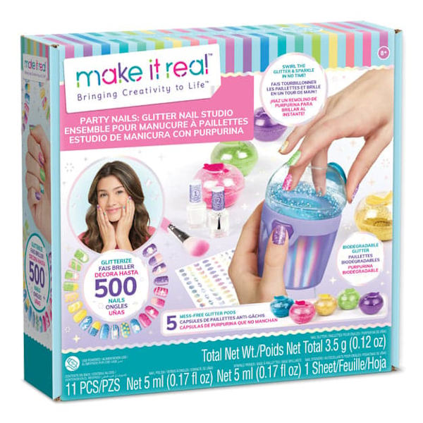MAKE IT REAL Manicure set Party nails