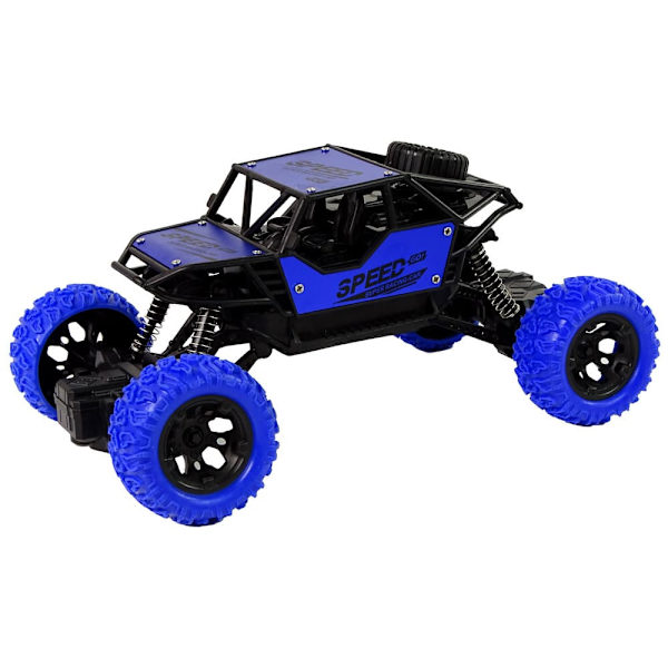 Remote Controlled Terrain Car R/C 1:18 Blue