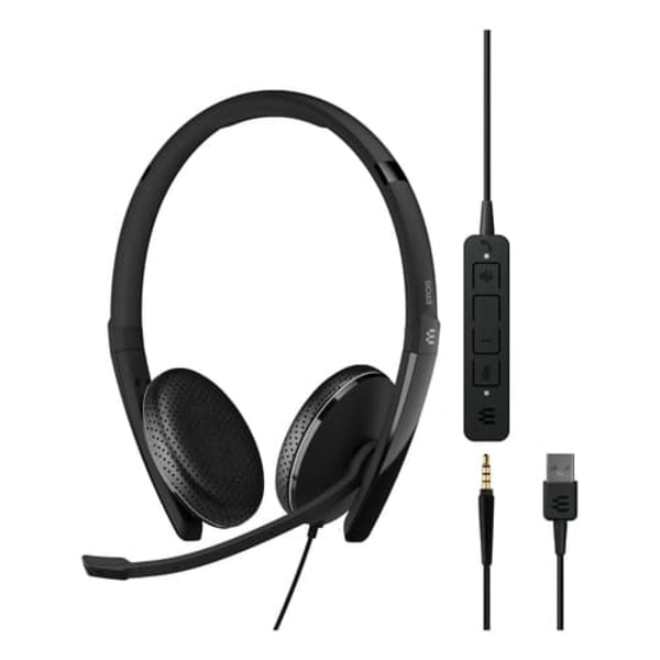 EPOS ADAPT 165T USB II Headset Wired Headband Office/Call Centre USB Type-A Black