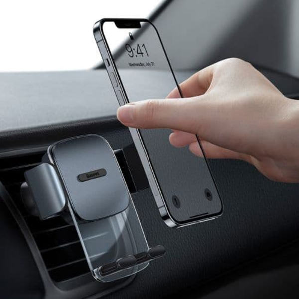 Turētājs Baseus Easy Control Clamp Holder Silver