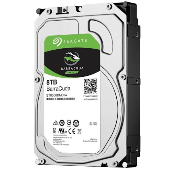 Seagate Barracuda ST8000DM004 - hard drive - 8 TB - SATA 6Gb/s