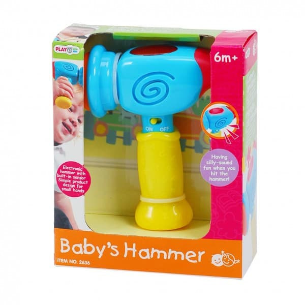 PLAYGO TINY HUMANS - HAMMER (2 X "AAA")