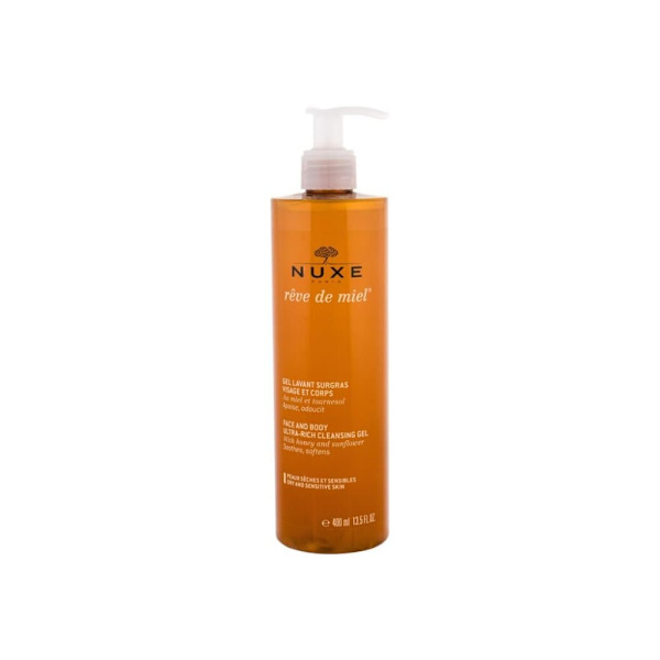 Nuxe Rêve de Miel Face and Body Cleansing Gel 400 ml