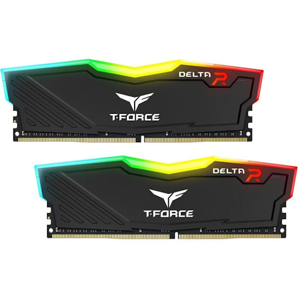 Memory Team Group T-Force Delta RGB Black DDR4 16GB (2x8GB) 3600MHz 1.35V