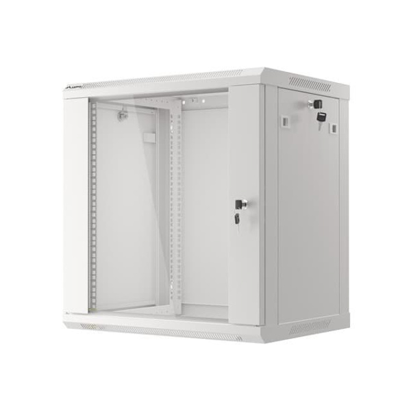 Lanberg WF01-6412-10S rack cabinet 12U Wall mounted rack Grey