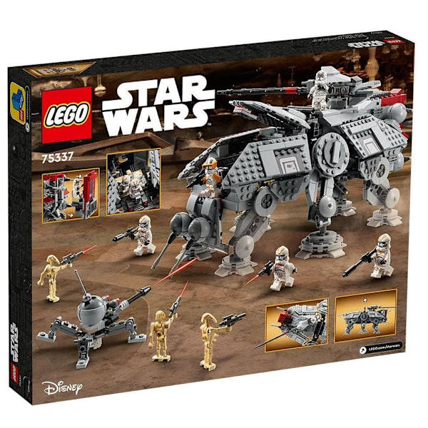 Klocki Zestaw konstrukcyjny Star Wars 75337 Maszyna krocząca AT-TE