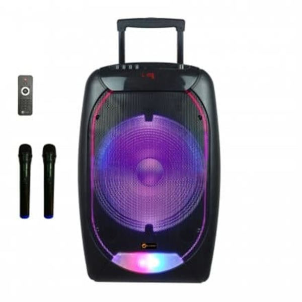 N-GEAR FLASH THE FLASH 1510/ BT repro/ 500W/ USB/ MICRO SD/ DO/ 2x MIC Sort