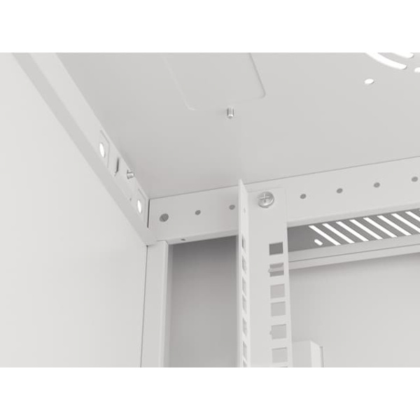 Lanberg WF01-6415-10S rack cabinet 15U Wall mounted rack Grey