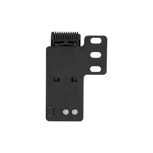 Lanberg Closed-loop thermostat 10A for rack cabinets with 19" ear and terminal block, black | Lanberg