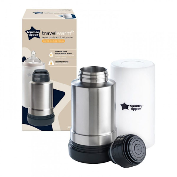 Tommee Tippee travel food warmer 42300051 Rustfritt stål, Hvit