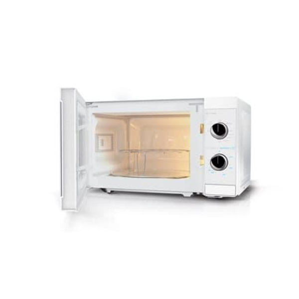 Sharp | Microwave Oven with Grill | YC-MG01E-C | Free standing | 800 W | Grill | White