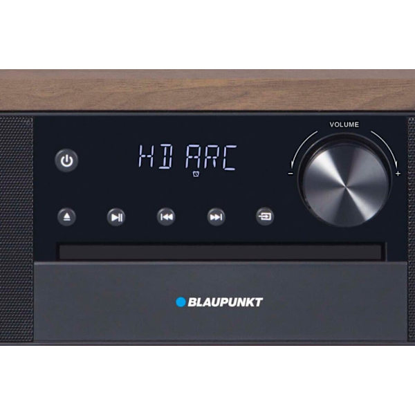 Mikrowieża all-in-one Bluetooth, HDMI ARC, Wejście optyczne CD/MP3/USB/AUX Zegar/ Alarm