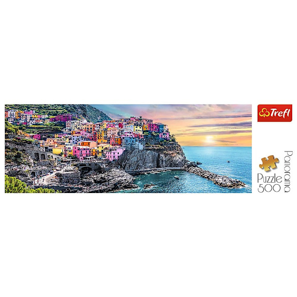 TREFL panoramic puzzle Vernazza Italy 500 pcs