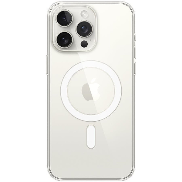 Etui z MagSafe do iPhonea 15 Pro Max - przezroczyste