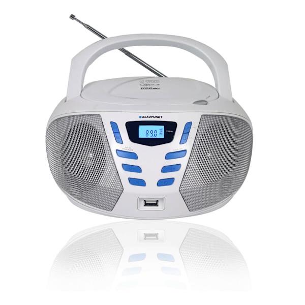 Blaupunkt BB7-WH portable stereo system Digital 2.4 W FM Grey MP3 playback