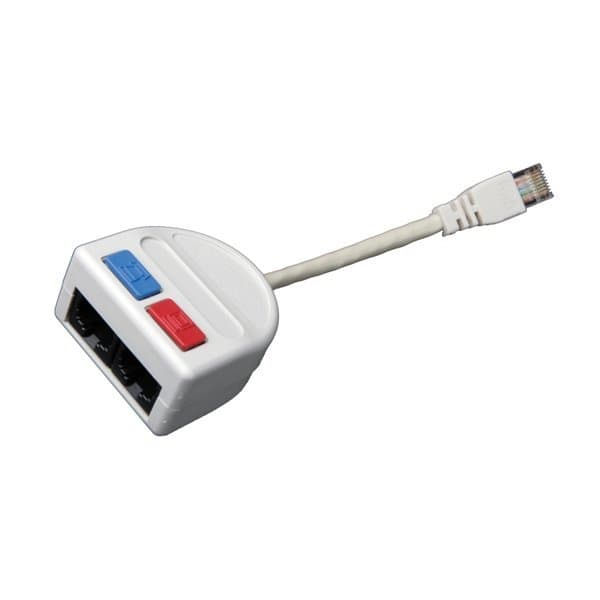 SOLARIX T-MOD 3-U4 Rozdvojka počítač 10BaseT /telefon 2 x RJ45