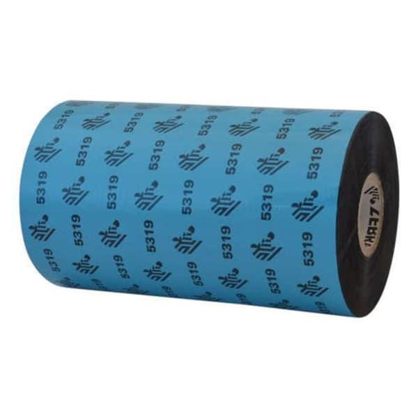 Wax Ribbon, 57mmx74m (2.2inx242ft), 5319; Performance, 12mm (0.5in) core, 12/box