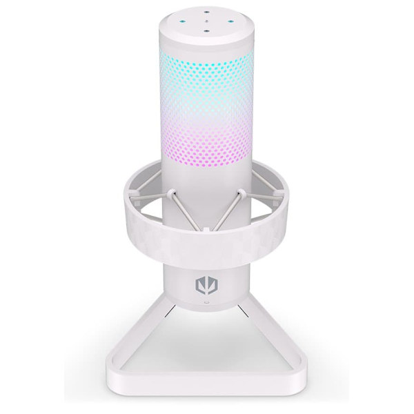 Endorfy streamovací mikrofon  AXIS Streaming OWH / RGB efekt / stojánek / USB / bílý